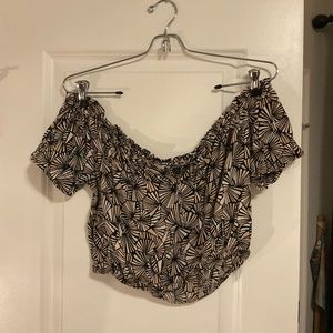 Surf Off the Shoulder Blouse (M)
